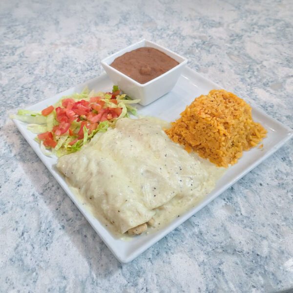 Enchiladas de Crema