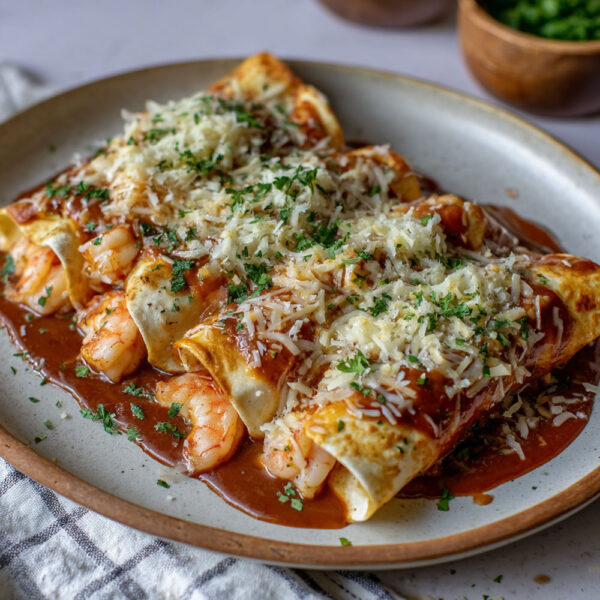 Enchiladas de Camarón