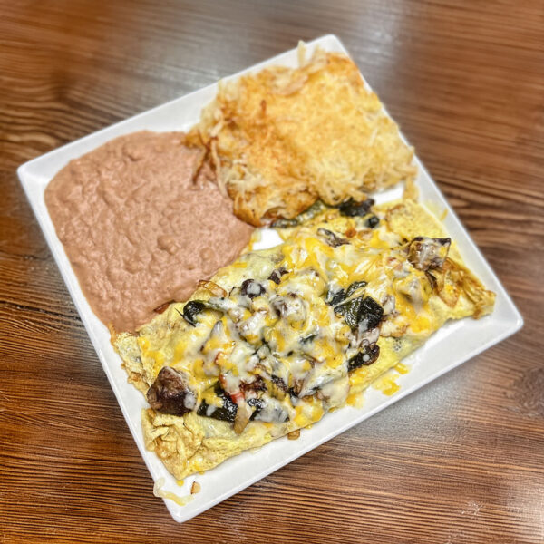 Steak Omelet